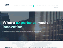 Tablet Screenshot of drw.com